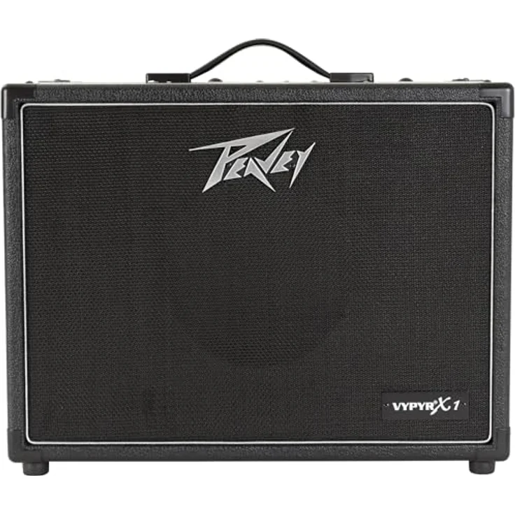 Peavey Vypyr X1, Modelling-Combo für E-Gitarre mit 30 Watt Leistung, schwarzes Gehäuse, 36 Amp-Modelle und 12 Stompbox-Effekte – Bild 1