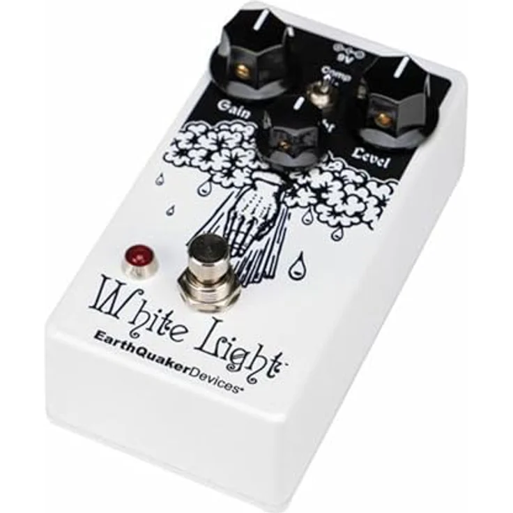 EarthQuaker Devices White Light V2 Overdrive LTD, limitiertes Overdrive Effektpedal mit Kompressionsschalter, True Bypass und Flexi-Switch-Technologie – Bild 3