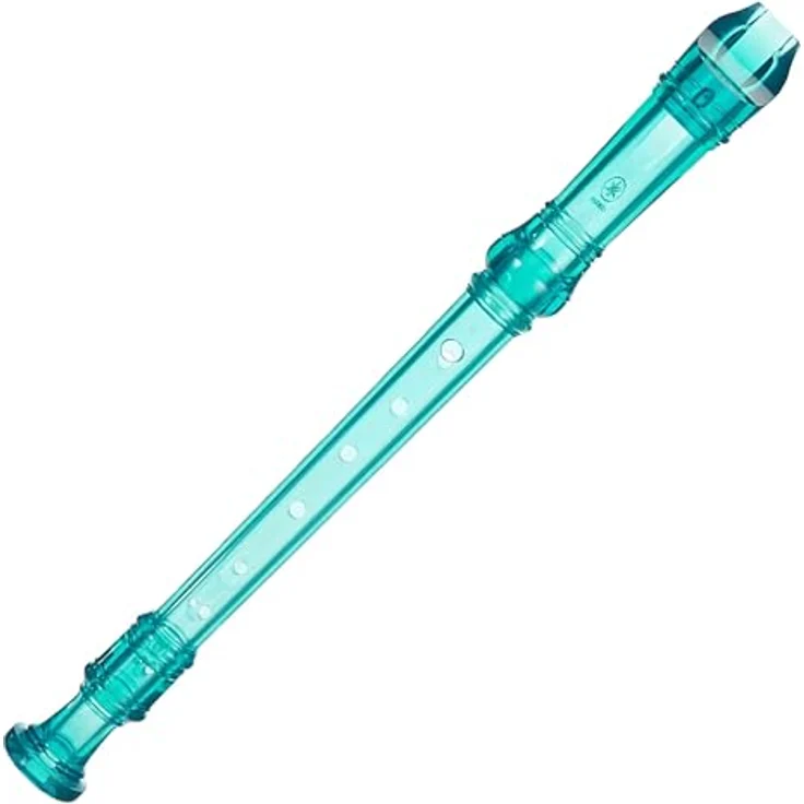 Yamaha YRS-20 GB Soprano Recorder, deutsche Griffweise, ABS-Kunststoff, transparent blau, a1 = 442 Hz, inkl. Tasche – Bild 5