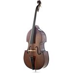 Stentor SR1950, Kontrabass Student 1/8 mit massiver Fichtendecke, laminierter Ahornkorpus und höhenverstellbarem Stachel, inklusive Tasche und französischem Bogen