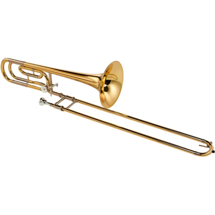 Yamaha YSL-620 Bb/F-Tenorposaune, Professional-Serie mit Quartventil, Goldlack Oberfläche, 214,4 mm Schallbecher