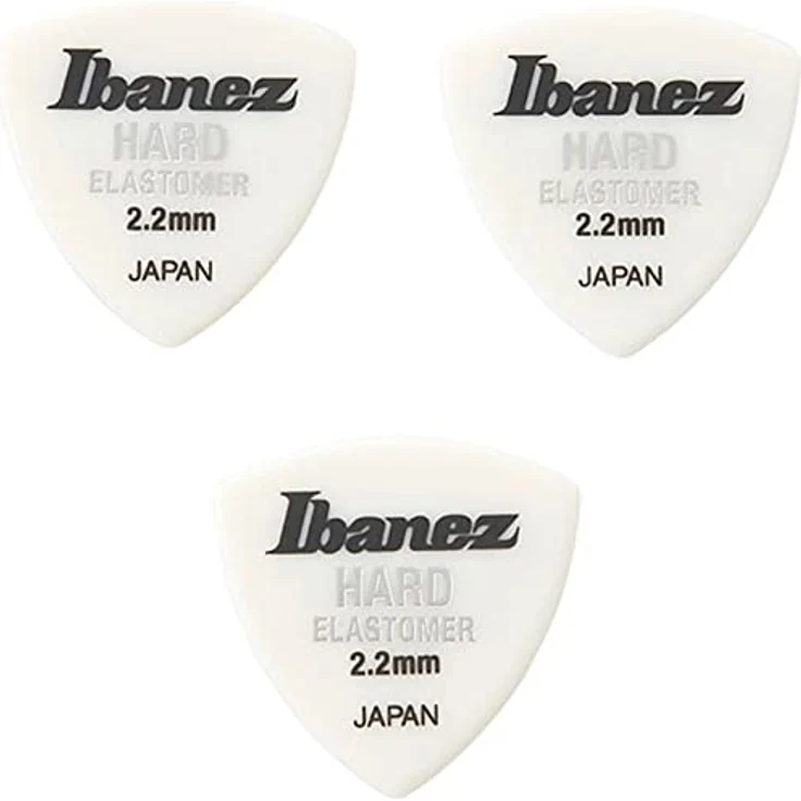Ibanez BEL4HD22, Elastomer Picks Hard White, Plektren Set aus ausgewählten Materialien für höchste Zufriedenheit – Bild 4