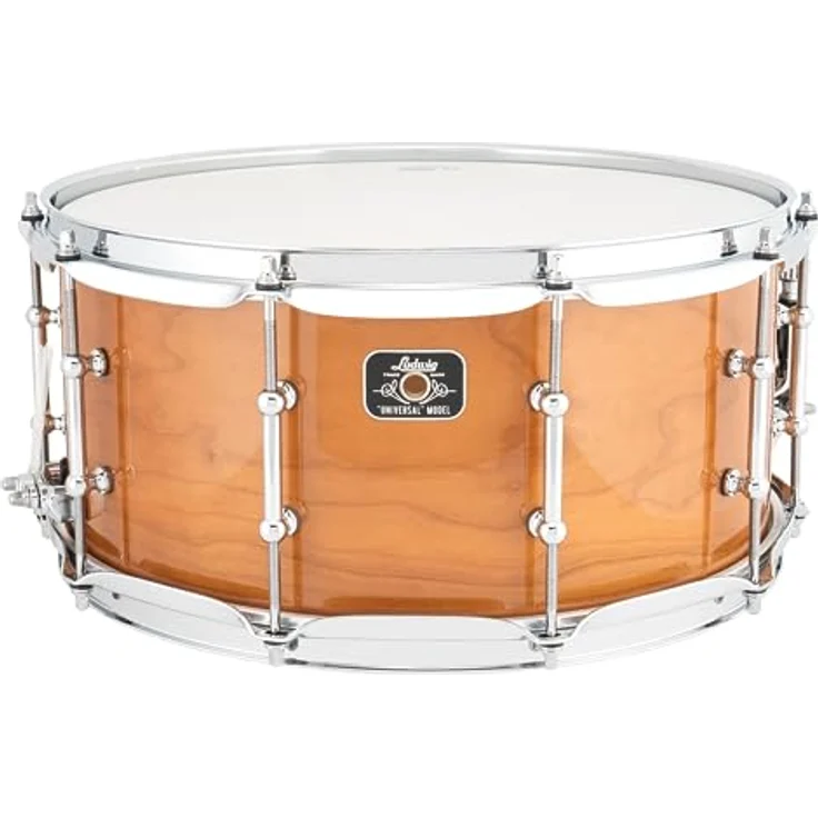 Ludwig 14"x6,5" Universal Cherry Snare, 6-lagig Kirschholz, Chrom Hardware, Triple Flange Spannreifen – Bild 1