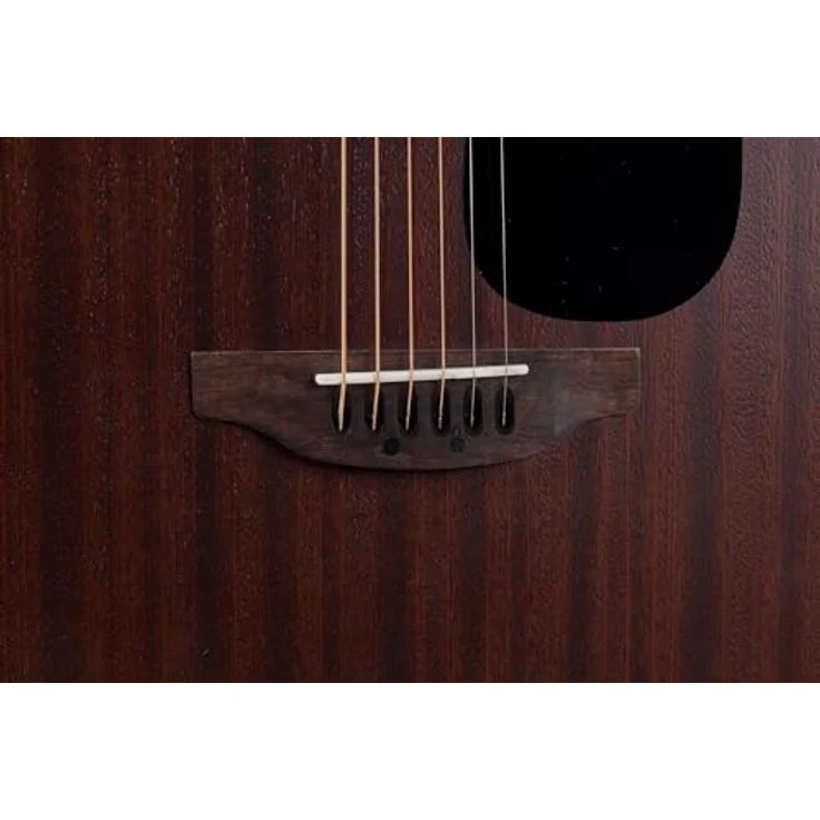 Applause AAD96-M Mahogany, Westerngitarre Dreadnought mit Mahagoni-Decke, Pinless Bridge Design, 20 Neusilber Bünde, Natur matt – Bild 7