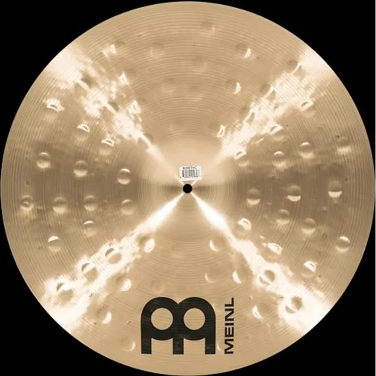 Meinl Cymbals Byzance Traditional Extra Thin Hammered Crash 20 Zoll (50,80cm), B20 Bronze, handgehämmert, traditionelles Finish – Bild 2