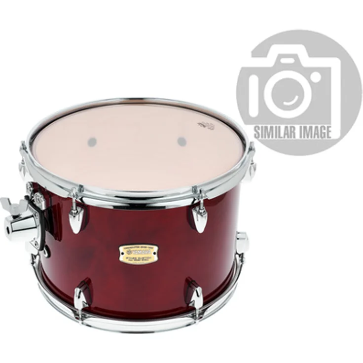 Yamaha Stage Custom 08"x07" Tom Tom, 100 % Birkenholz, hochglanzlackiert, Cranberry Red (CR)