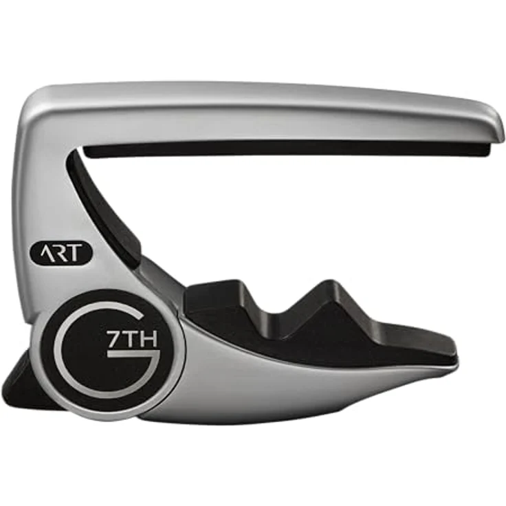 G7th Performance 3 ART Silver, Kapodaster für Acoustic und E-Gitarren mit Adaptive Radius Technology, silber – Bild 1