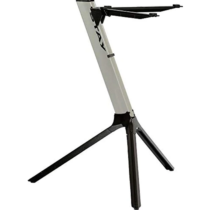 Stay Music Slimcompact Keyboard-Ständer mit Tasche, 1 Ebenen, bis 20 kg tragend, Silber – Bild 2