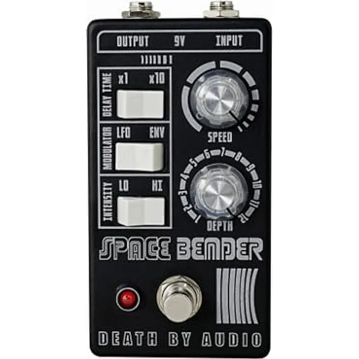 Death by Audio Space Bender Chorus/Module, Gitarren-Effektgerät mit Chorus, Flanger und Modulation, handgefertigt in New York City