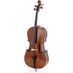Stentor SR1102 Cello Student I 3/4, Einsteigermodell mit massiver Fichtendecke und Ahornkorpus, inklusive Tasche und Bogen