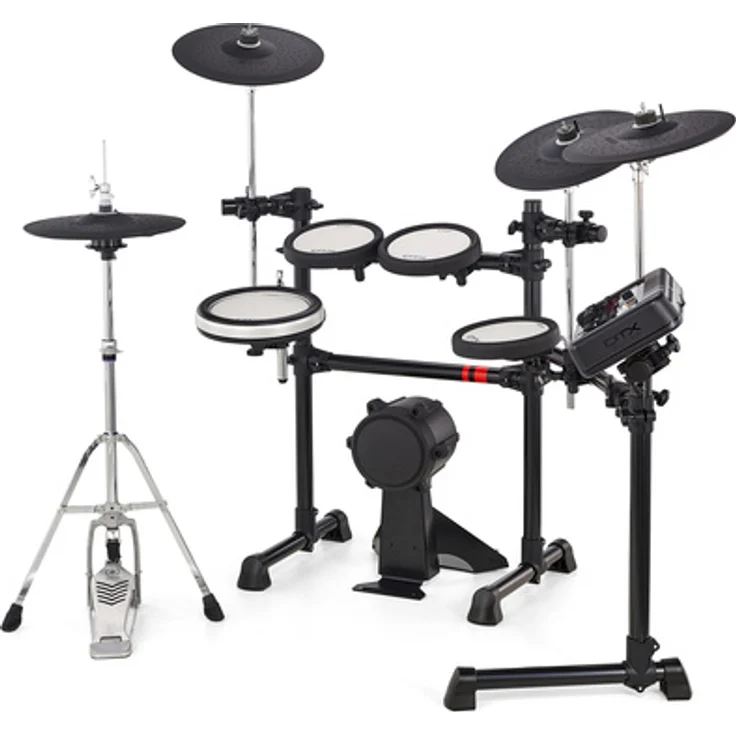 Yamaha DTX6K3-X E-Drum Set mit DTX-PRO Drum Modul, über 400 Sounds, 30 Preset Kits, 200 User Kits und Aufnahmefunktion