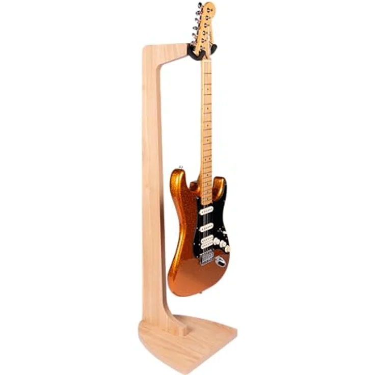 Gator Frameworks Elite Guitar Hanging Stand MPL, stabiler Gitarren-Hängeständer aus Ahorn, 25 mm dicke Sperrholzkonstruktion, gummierter Bügel, Abmessungen 343 x 1092 x 330 mm, Gewicht 3,1 kg – Bild 6