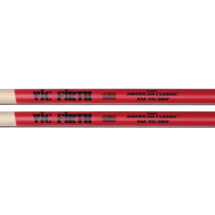 Vic Firth X5AVG American Classic Hickory, Drumsticks mit Vic Grip, Tränenförmiger Kopf, 419mm Länge, 14,4mm Durchmesser – Bild 2