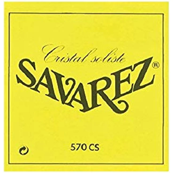 Savarez 656024 Alliance Cristal 574S D4 High Saiten für Konzertgitarre, versilbert umsponnen, hohe Spannung – Bild 1