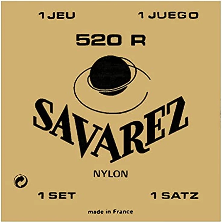Savarez 520R Gitarrensaiten für Konzertgitarre, starke Spannung, Diskantsaiten aus Nylon und Bass Saiten silber umsponnen – Bild 2
