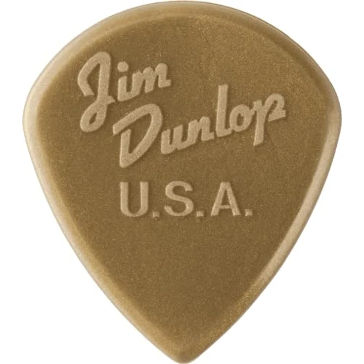 Dunlop Joe Bonamassa Custom Jazz III, 6er Pack Signature Plektren aus Nylon, gold – Bild 5