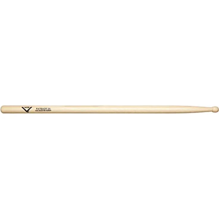 Vater 3AW Drum Sticks, Hickory Wood, 16 Zoll, Durchmesser 0,590", Holz Kopf, "Fatback" Modell – Bild 2