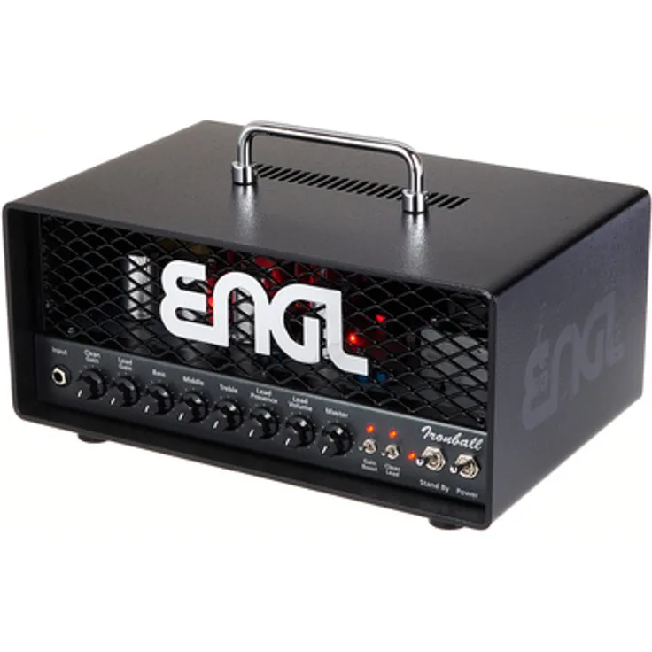 Engl E606 Ironball Head 20, 20 Watt Vollröhrenverstärker mit 2 Kanälen, EQ und eingebautem Hall