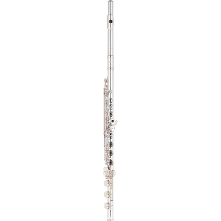 Azumi AZ-Z3 RBE-C Flute, Querflöte aus 925er Sterling Silber mit Ringklappen, E-Mechanik und handgefertigtem Altus Z-Cut Kopfstück