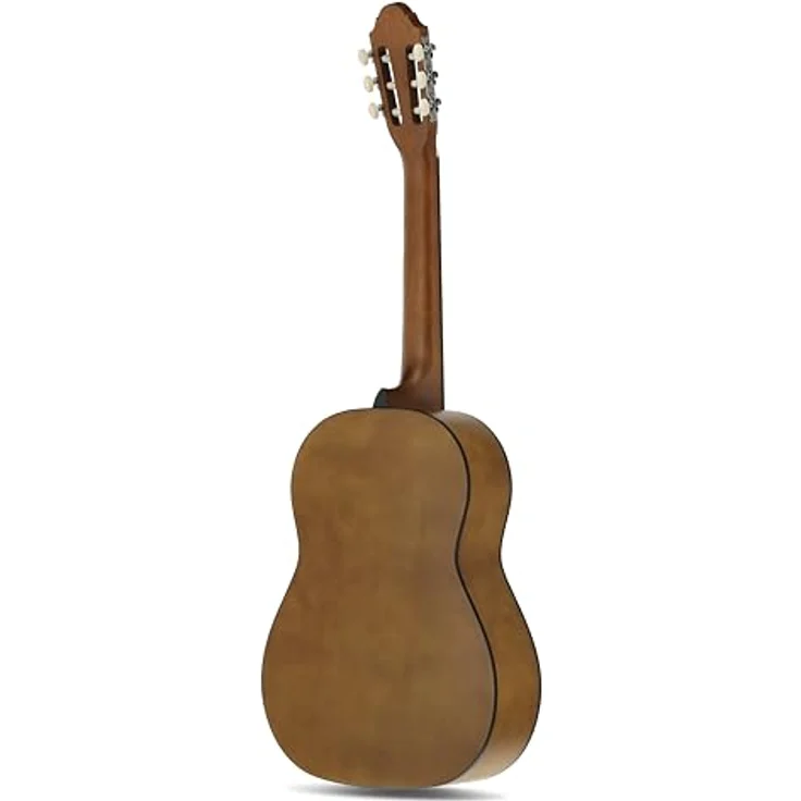 GEWA Juan Miguel Navarrez Konzertgitarre 4/4, klassische Gitarre in Honey - Natur, Starter Set mit Tasche, Plektren, Buch mit CD und Stimmgerät – Bild 3