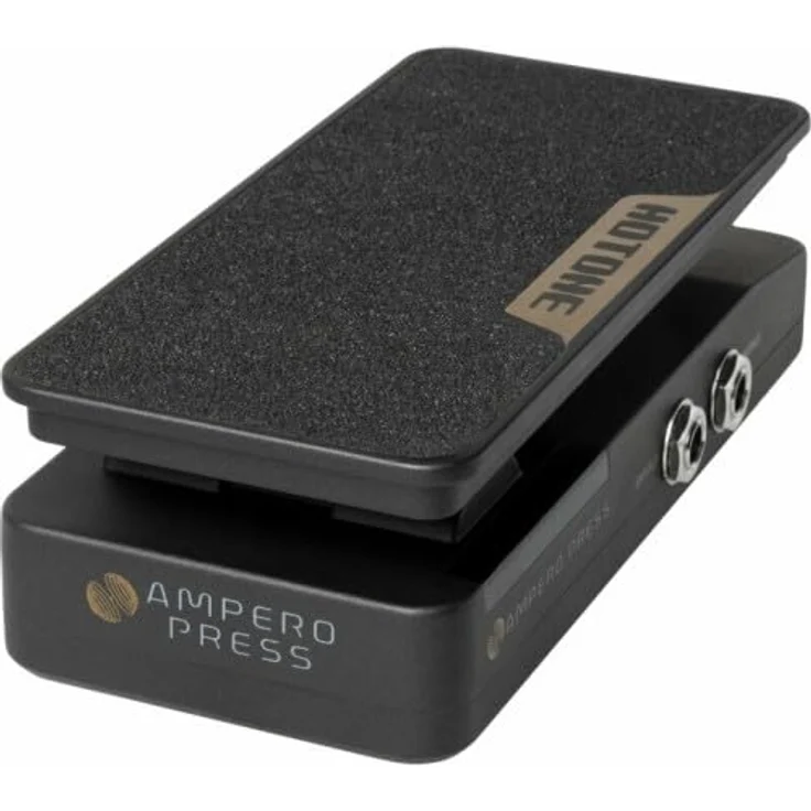 Hotone Ampero Press, 2-in-1 Passiv Volume/Expression Pedal für E-Gitarre, kompakt, schwarz – Bild 2