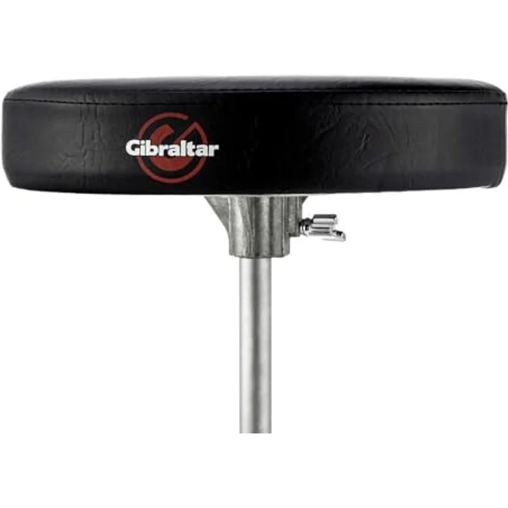 Gibraltar 5000 Series Schlagzeughocker, runder Sitz 33cm, höhenverstellbar 46-61cm, Vinyl Sitzfläche, Memory Lock, 'Super Foot' Gummifüße – Bild 4