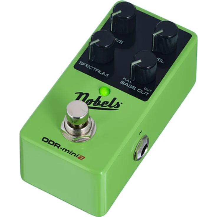 Nobels ODR-Mini 2 Overdrive, Effektpedal mit Bass Cut Regler und True Bypass, 9-18V Betrieb