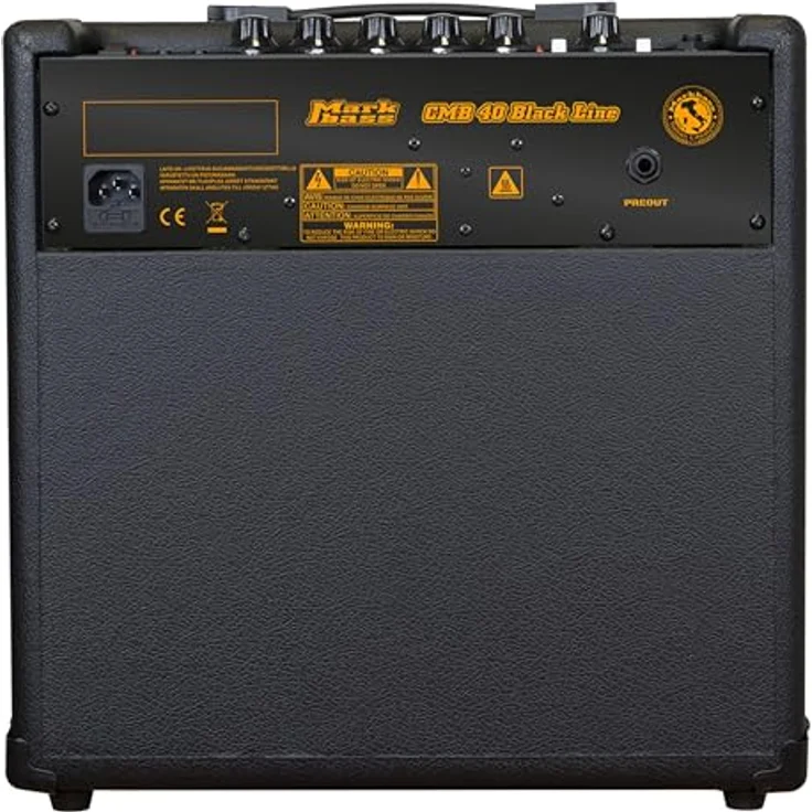 Markbass CMB 101 Blackline Combo, Transistor Combo für E-Bass mit 40 W Leistung, schwarz – Bild 2