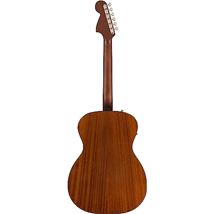 Fender Monterey Standard MAH, Westerngitarre mit laminiertem Sapele Korpus, natürlichem matt Finish, Walnuss Griffbrett und integriertem Stimmgerät, Farbe: Natural – Bild 2
