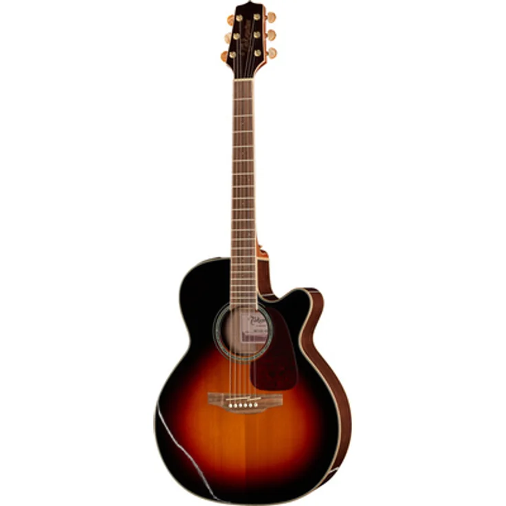 Takamine GN71CE BSB, Westerngitarre NEX Form mit Fichtendecke, Cutaway, Mahagoni Hals, TK-40D Preamp, Brown Sunburst Gloss