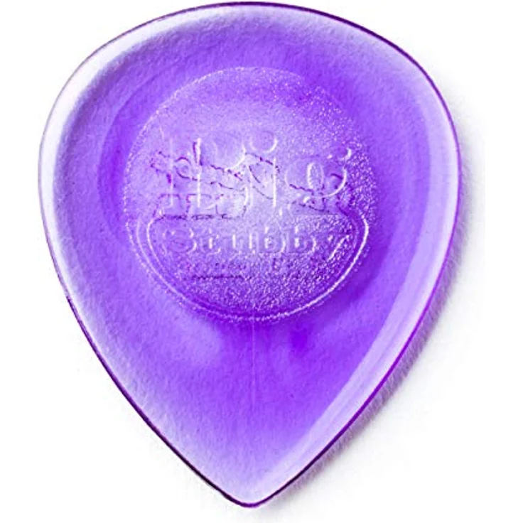 Jim Dunlop Plektrum Big Stubby 2,00mm, 6 Stück, konturiert für sanften Release, aus Lexan für besseren Grip – Bild 1