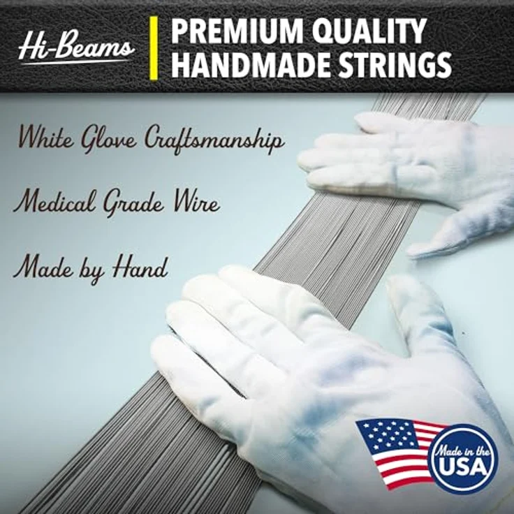 DR Strings Hi-Beam MR5-130 E-Bass Saiten, 5-Saiter Set aus Edelstahl, Rundkern, Medium to Heavy 45-130, handgefertigt in den USA – Bild 5
