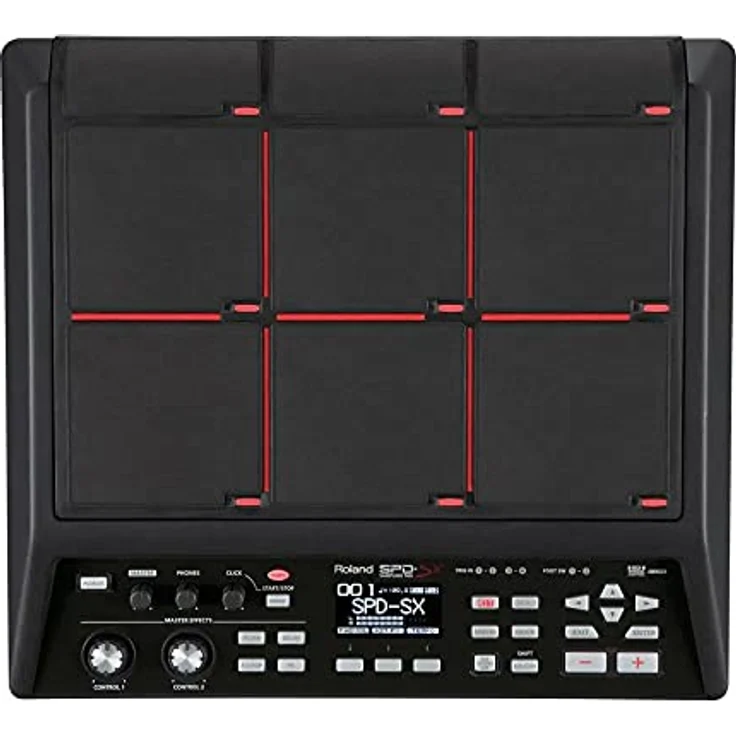 Roland SPD-SX, Sample Pad mit 4GB internem Speicher und 9 anschlagsdynamischen Pads – Bild 1