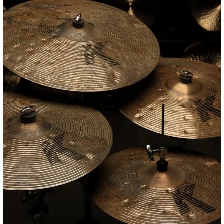 Zildjian K-Custom Special Dry Pack, Schlagzeugbecken Set mit 14" HiHats, 16" und 18" Crashes, 21" Ride, reguläre Oberfläche, dunkler, erdiger Sound – Bild 8