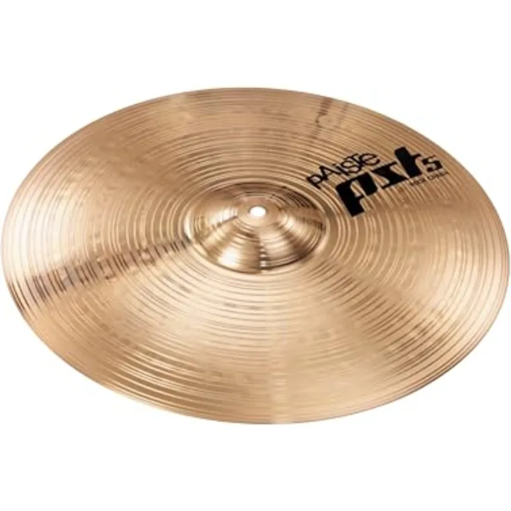 Paiste PST5 16" Rock Crash '14, 16 Zoll Crash Becken aus CuSn8 Bronze mit hellem und klaren Sound