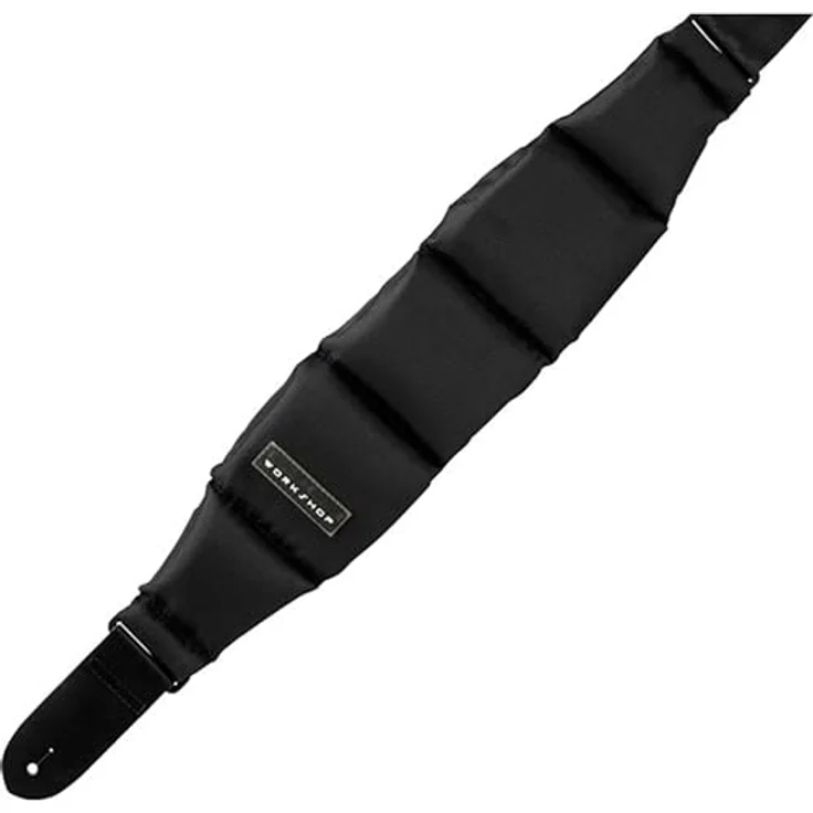 Ibanez BWS900 Bass Workshop Strap, gepolsterter Gitarrengurt aus hochwertigem Nylongewebe, verstellbar von 1020 mm bis 1250 mm, schwarz – Bild 4