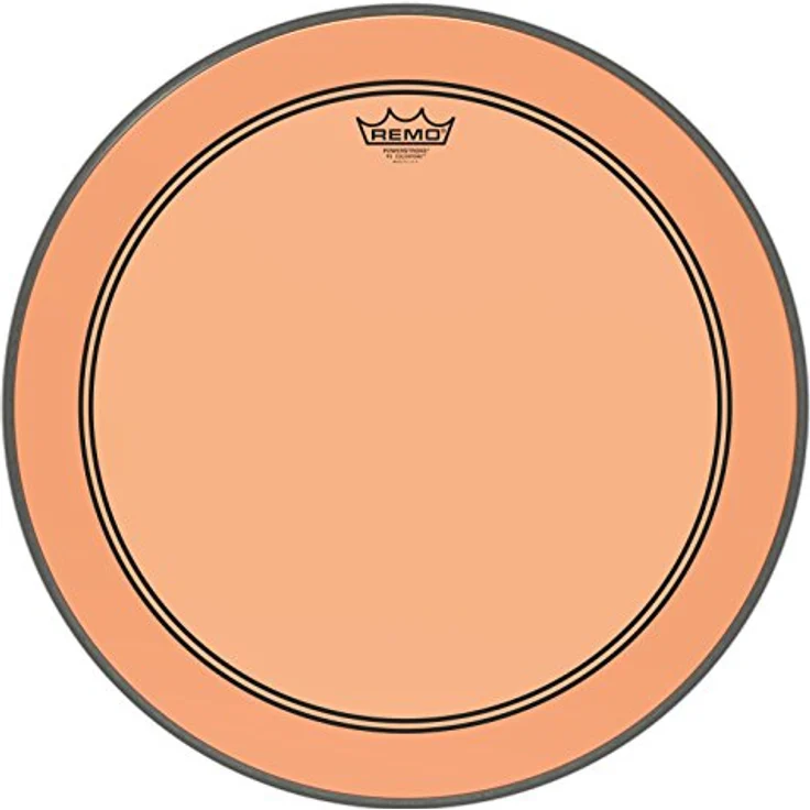 Remo 20" P3 Colortone Purple Bass Drum Schlagfell, einschichtig, 10 mil mit Dämpfungsring, inklusive Falam Slam – Bild 3