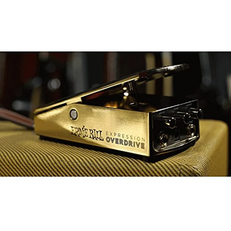 Ernie Ball 6183 Expression Overdrive, Overdrive-Pedal mit Drive, Tone & Boost Reglern, Klinkeneingang und Klinkenausgang – Bild 2