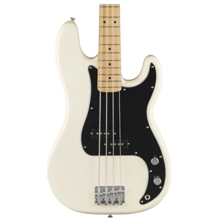 Fender Standard Precision Bass, E-Bassgitarre in Olympic White – Bild 3