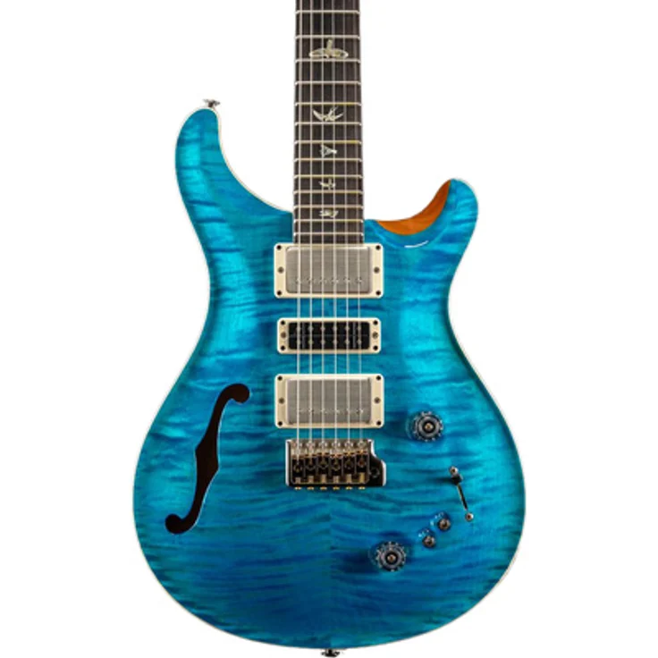 PRS Special 22 S/H Carroll Blue, E-Gitarre mit geflammter Ahorn Decke, Mahagoni Korpus und 22 Bünden