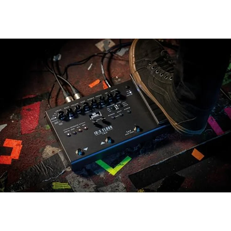Blackstar IDX:Floor Two, Gitarren-Multieffektpedal mit 3 Röhrenemulationen und über 35 editierbaren Effekten, Schwarz – Bild 9