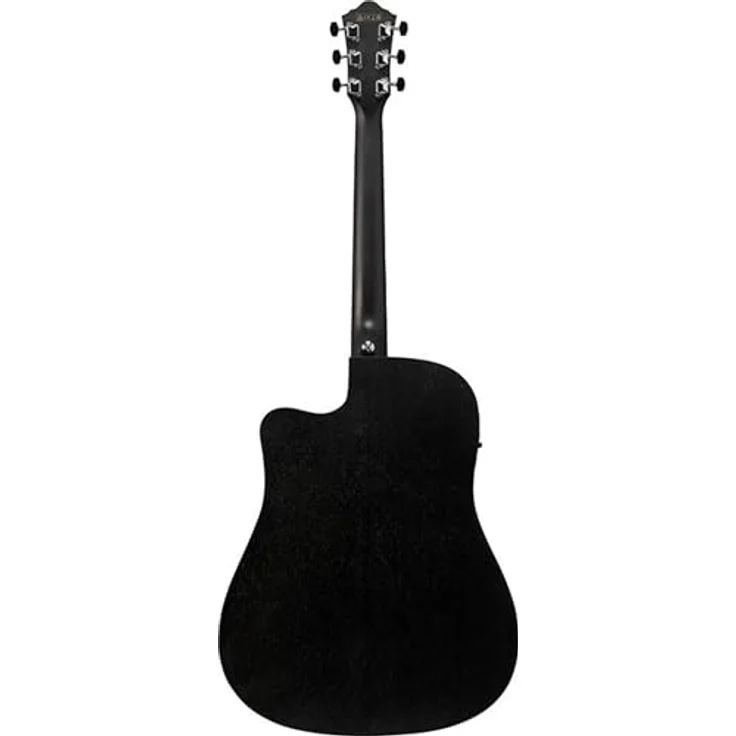 Ibanez V Akustikgitarre 6-String, Weathered Black Open Pore, Meranti-Deck, Nandu-Holztastatur, Ibanez AEQ-2T Vorverstärker mit Tuner – Bild 3