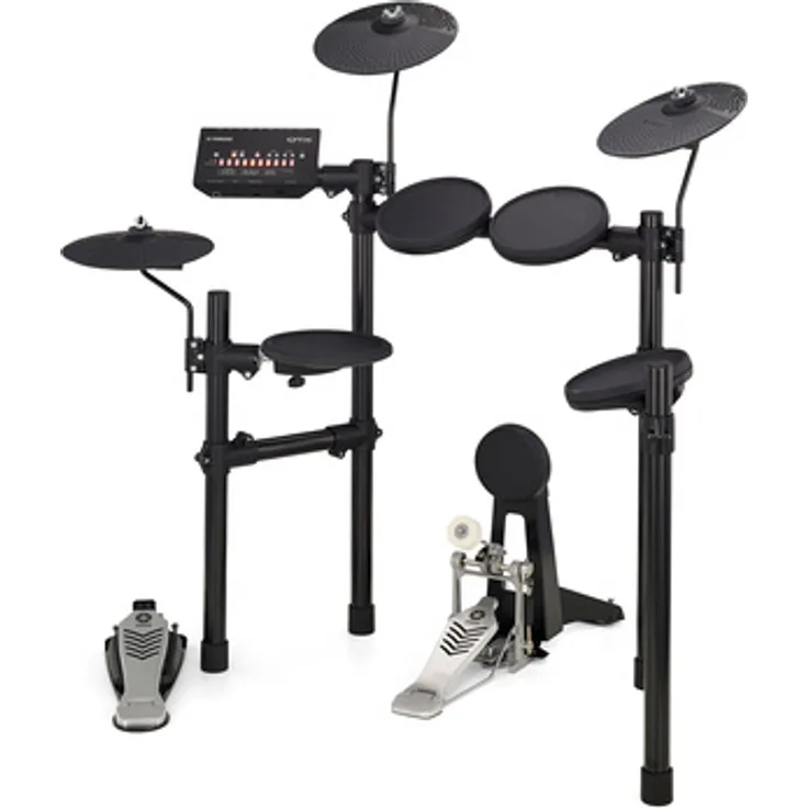 Yamaha DTX452K E-Drum Set, DTX402 Modul mit 287 Sounds, 10 Benutzerkits, inklusive 7,5" Snare, Tom Pad und 10" Beckenpad