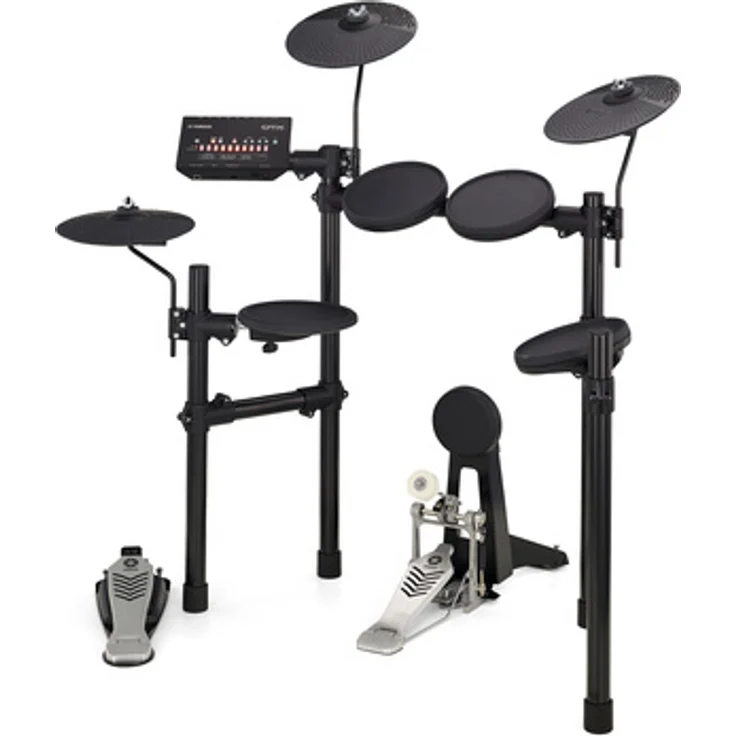 Yamaha DTX452K E-Drum Set, DTX402 Modul mit 287 Sounds, 10 Benutzerkits, inklusive 7,5" Snare, Tom Pad und 10" Beckenpad