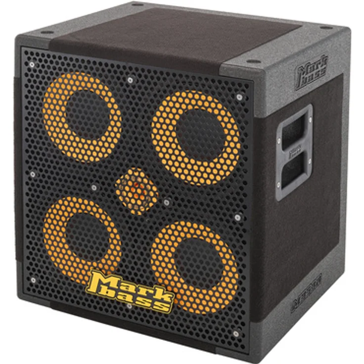 Markbass MB58R 104 Pure Box 4, Bass Box mit 4x10" Neodym Lautsprechern, 800 W, 4 Ohm, 15.35 kg, biologisch abbaubares Gehäuse