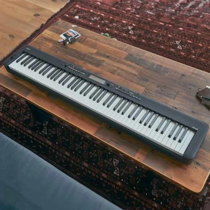 Casio CDP-S360 Digitalpiano, 88 Tasten mit Hammermechanik, 700 Sounds, Bluetooth-fähig, schwarz – Bild 7