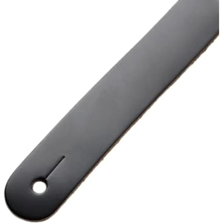 Levys Leather Strap M4-BLK, Gitarrengurt aus echtem Hochwertigem Chromleder, verstellbar von 91 cm bis 132 cm, Breite 89 mm, Schwarz – Bild 5