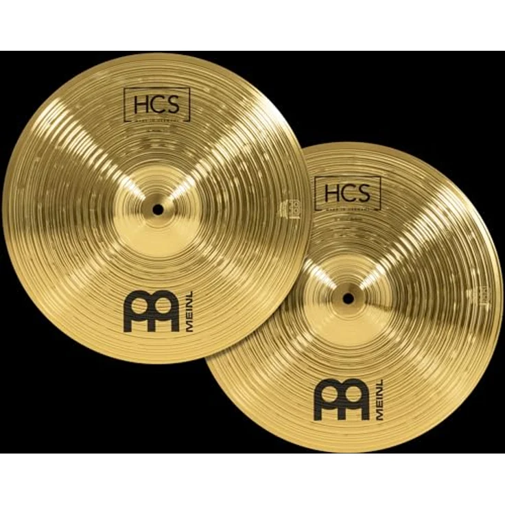 Meinl HCS Expanded Cymbal Set, Schlagzeugbecken aus Messing mit 14" Hi-Hat, 16" Crash, 18" Crash, 20" Ride und 10" Splash – Bild 7