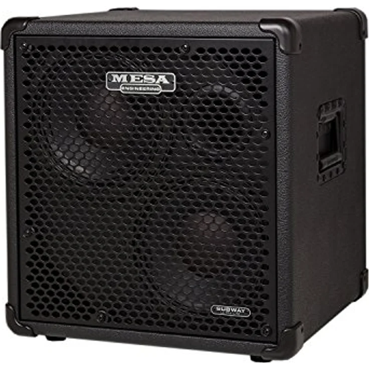 Mesa Boogie Subway 2x10 Ultra-Lite, Bass Box mit 2x10"-Neodym Lautsprechern, 600 Watt, schwarz mit Black Metal Grill – Bild 3