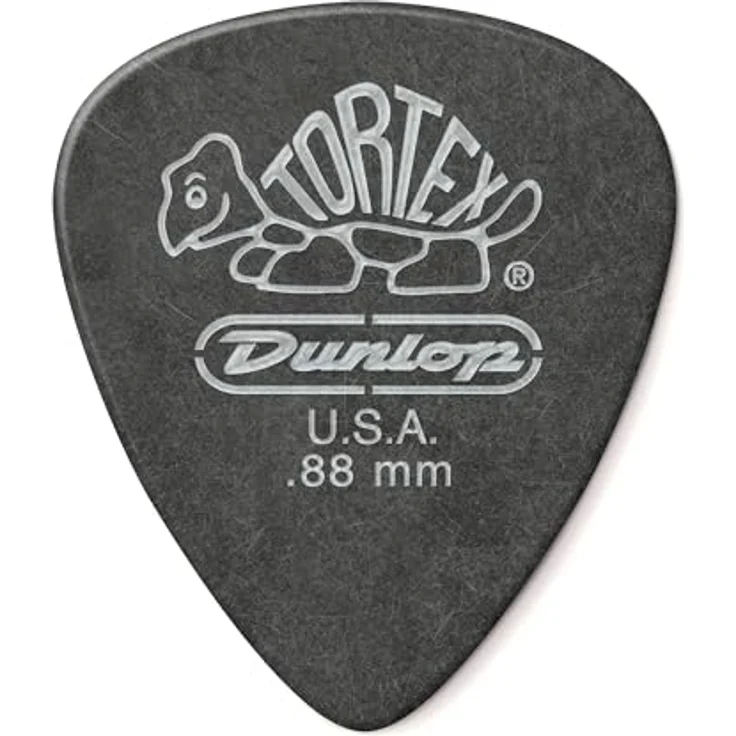 Dunlop Tortex PB Standard Pick .88 mm, Plektrum 12er Pack aus strapazierfähigem Tortex-Material – Bild 1